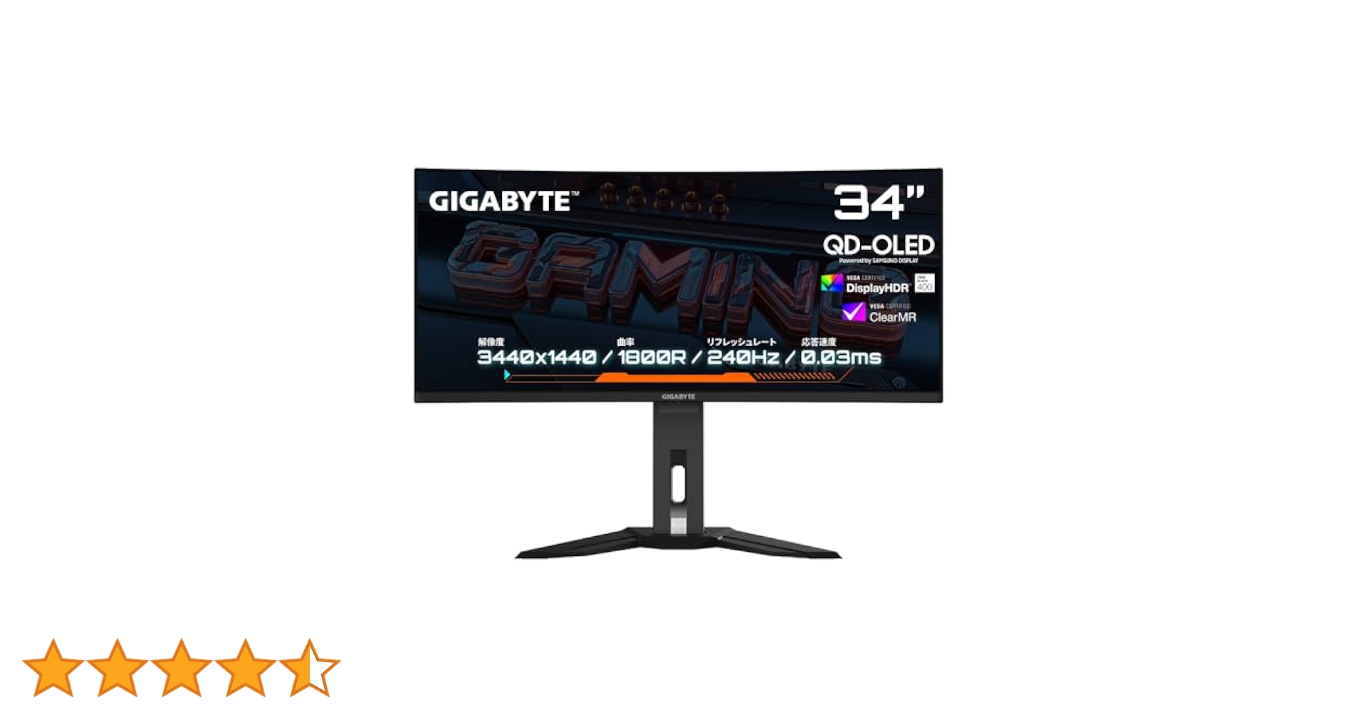 送料込み！34インチ UWQHD 曲面ゲーミングモニター Amazon.co.jp: GIGABYTE ゲーミングモニター 34インチ UWQHD
